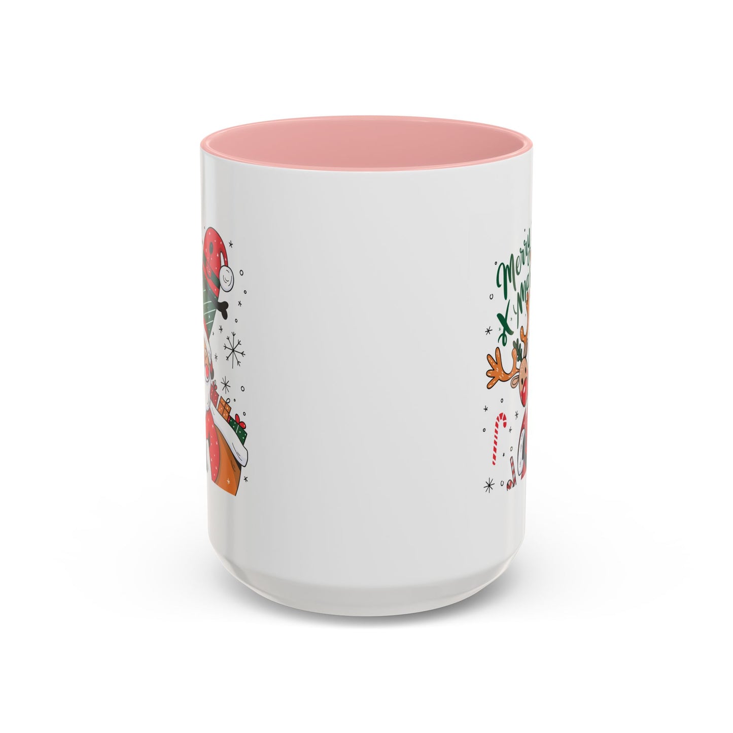 Christmas Mug - Merry Xmas Santa Reindeer