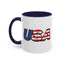 4th of July Mug - USA Flag