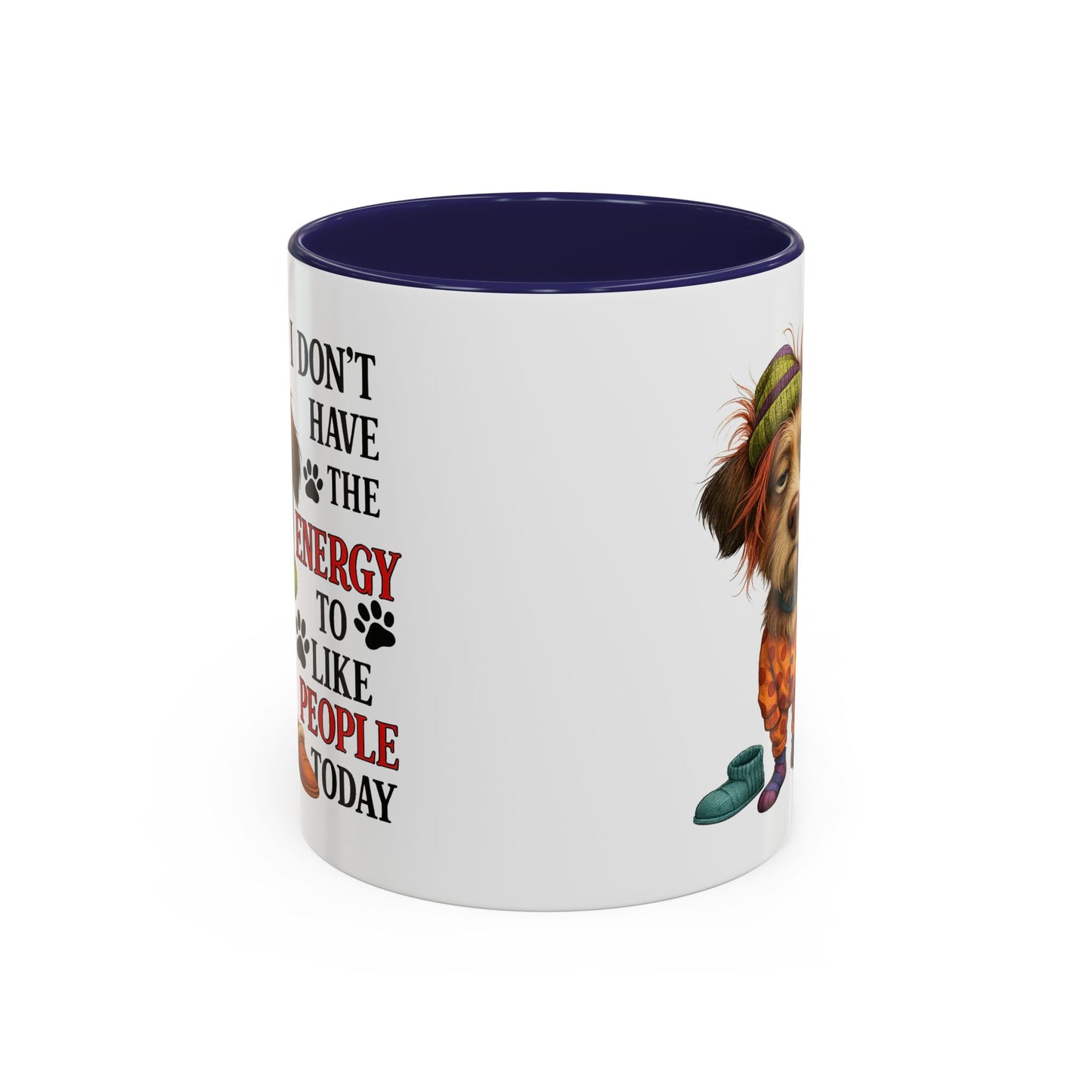 Animal Mug - I Don't Have The Energy