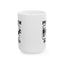 Humor Mug - Problem Solved - Boy Kicks Girl