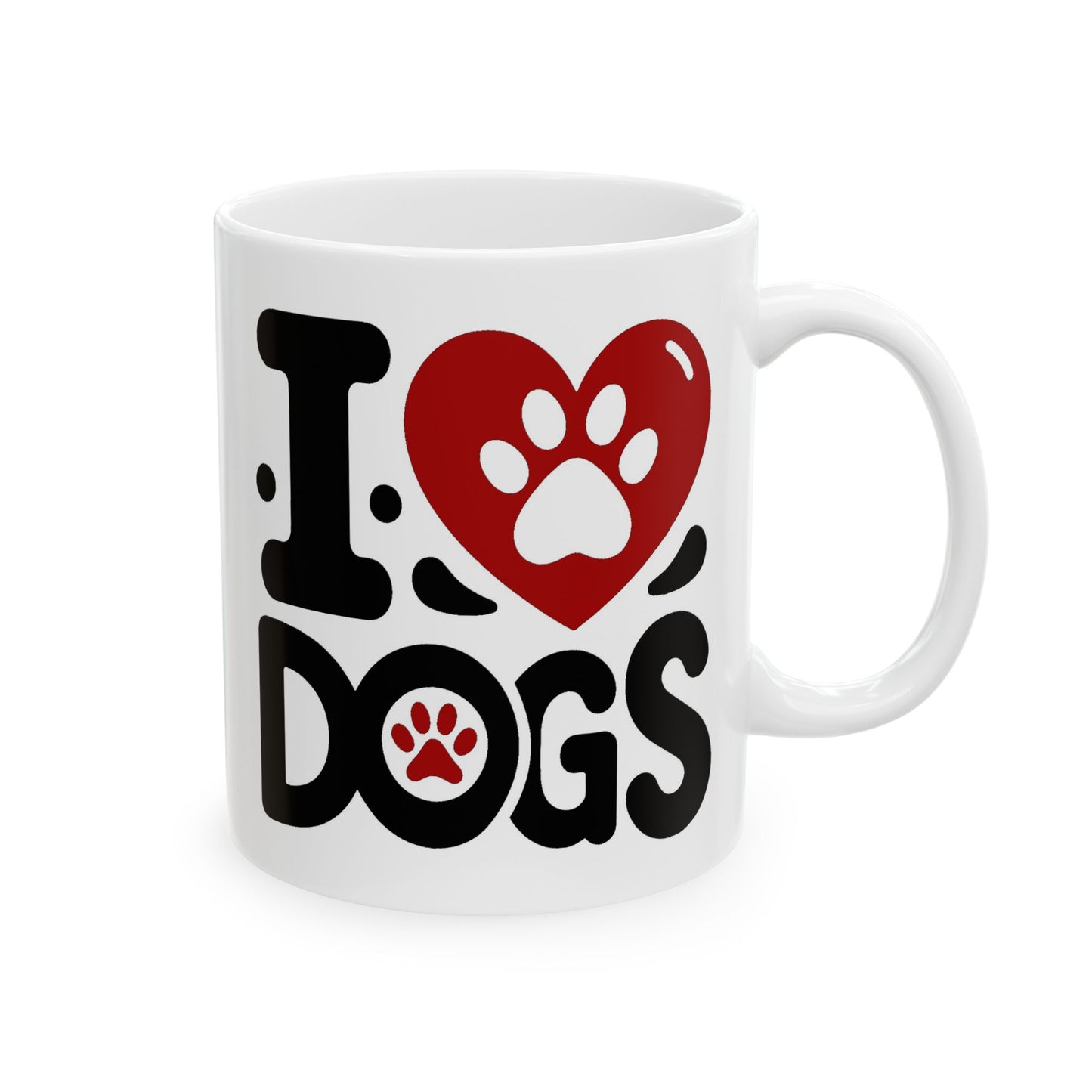 Animal Mug - I Love Dogs