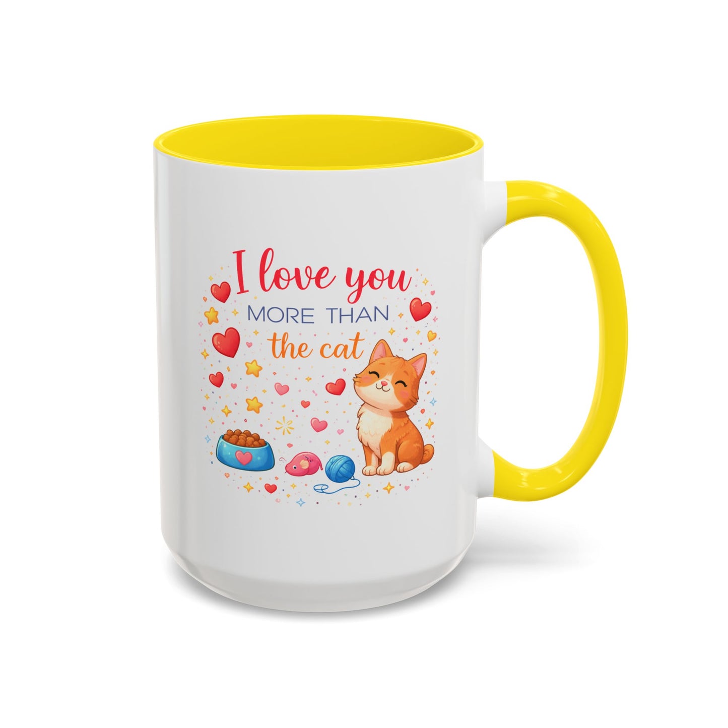 Anniversary Mug - I Love You More Than The Cat