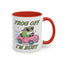 Humor Mug - Frog Off I'm Busy