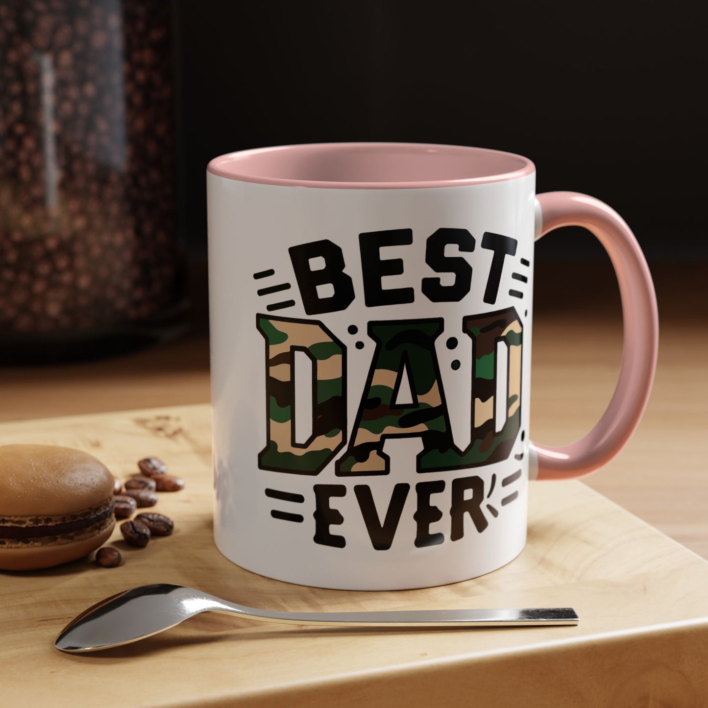 Father's Day Mug - Best Dad Ever Cammo