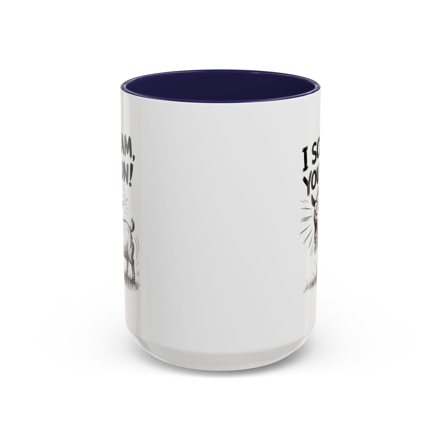 Humor Mug - I Scream, You Run