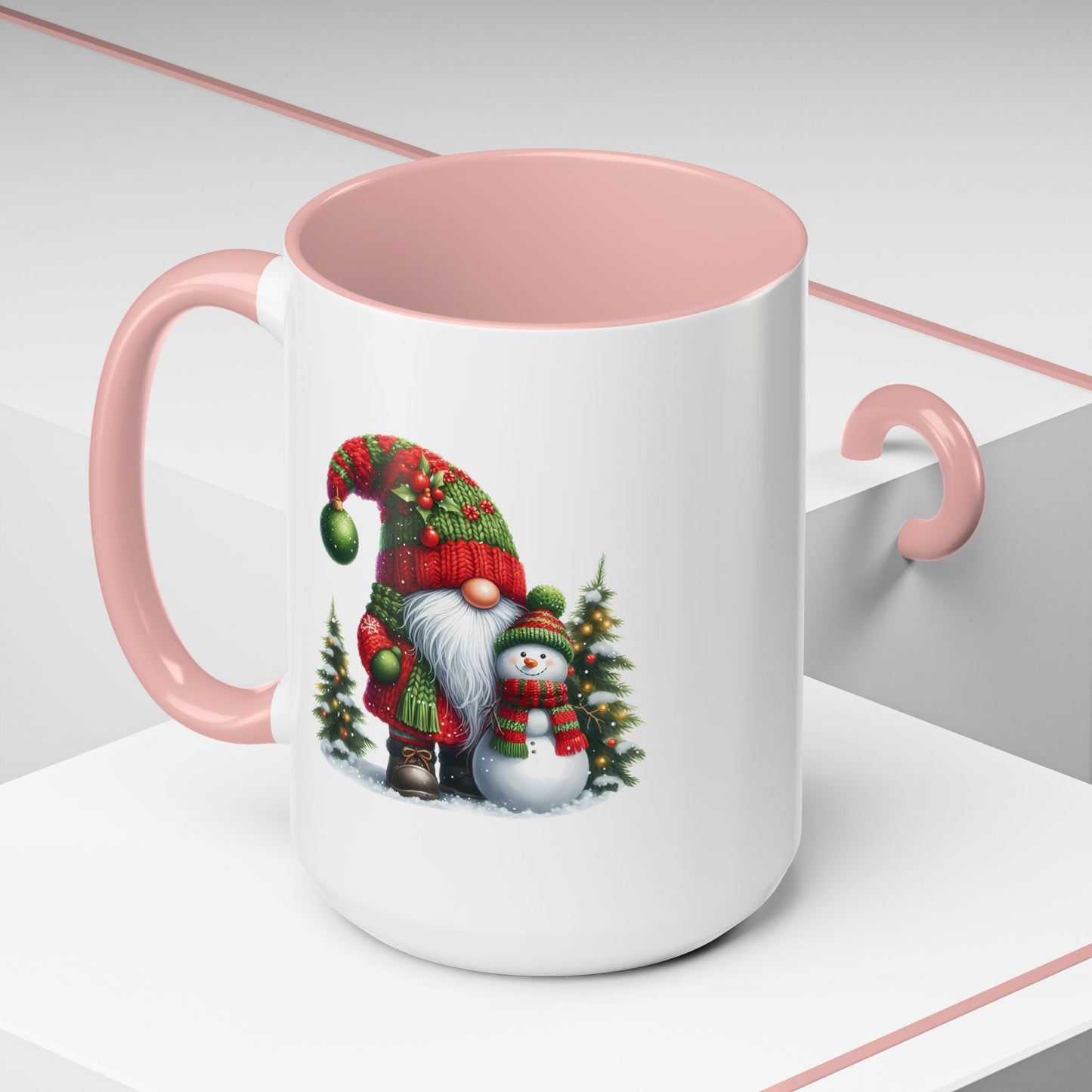 Christmas Mug - Gnome and Snowman