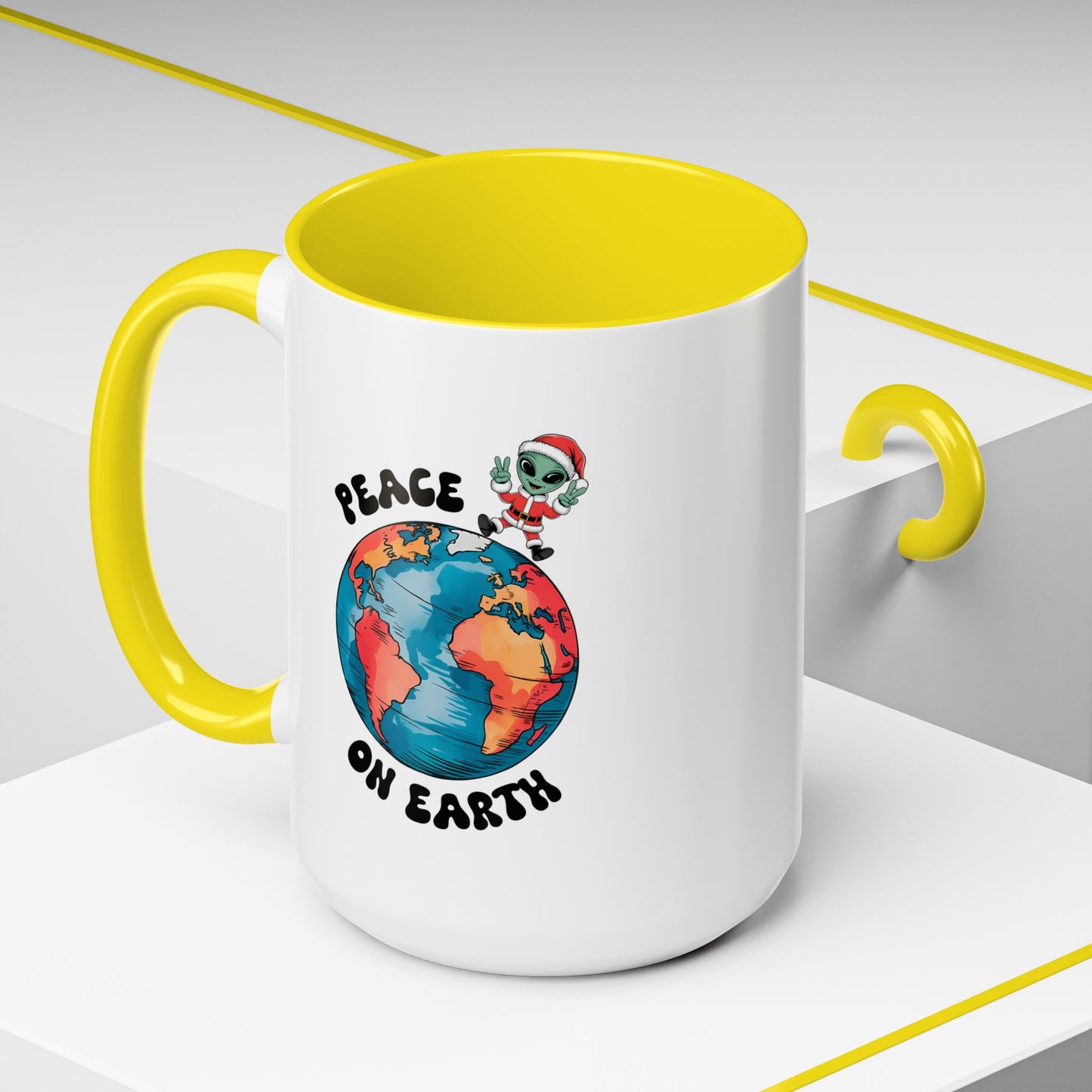 Alien Mug - Peace On Earth