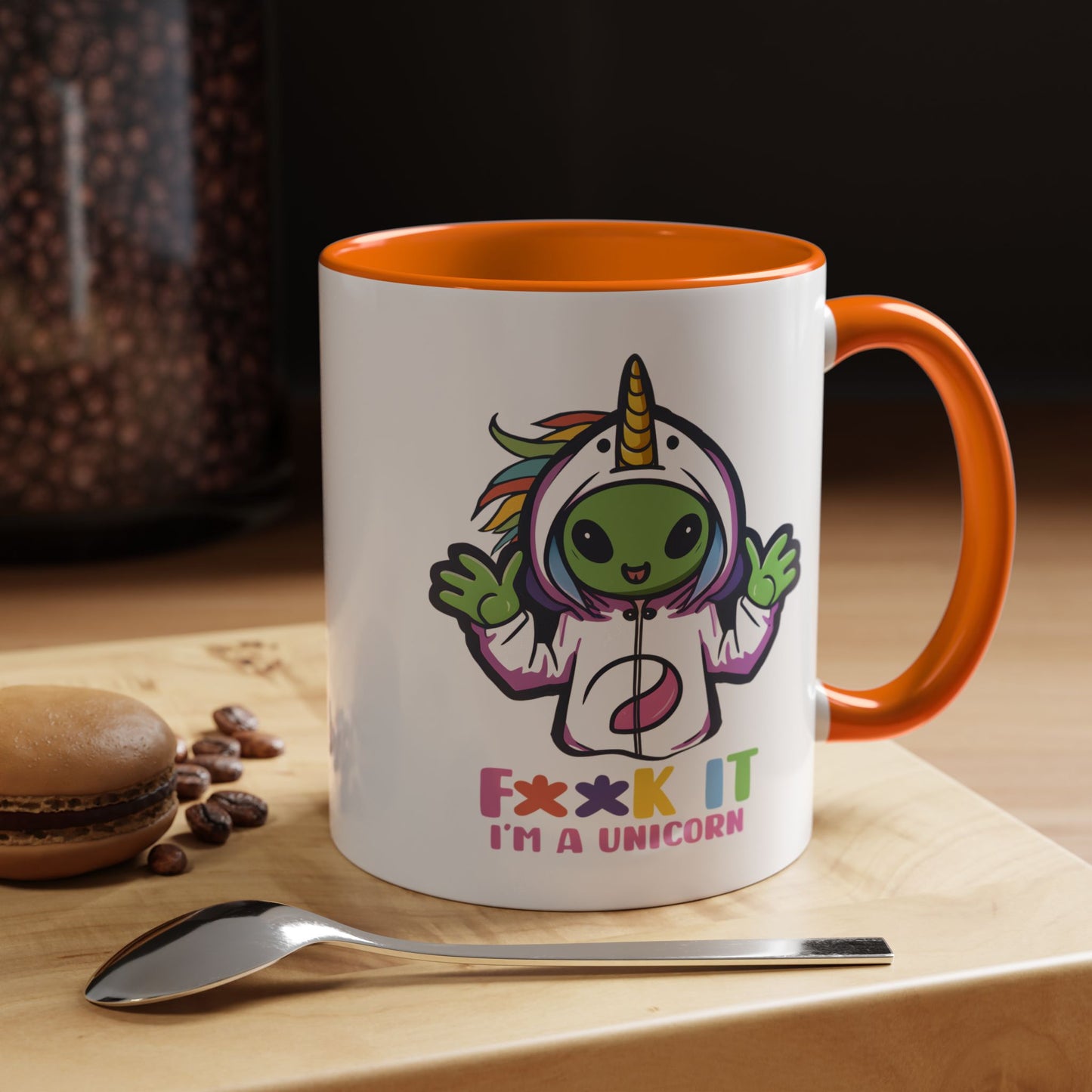Alien Mug - F**K It I'm A Unicorn
