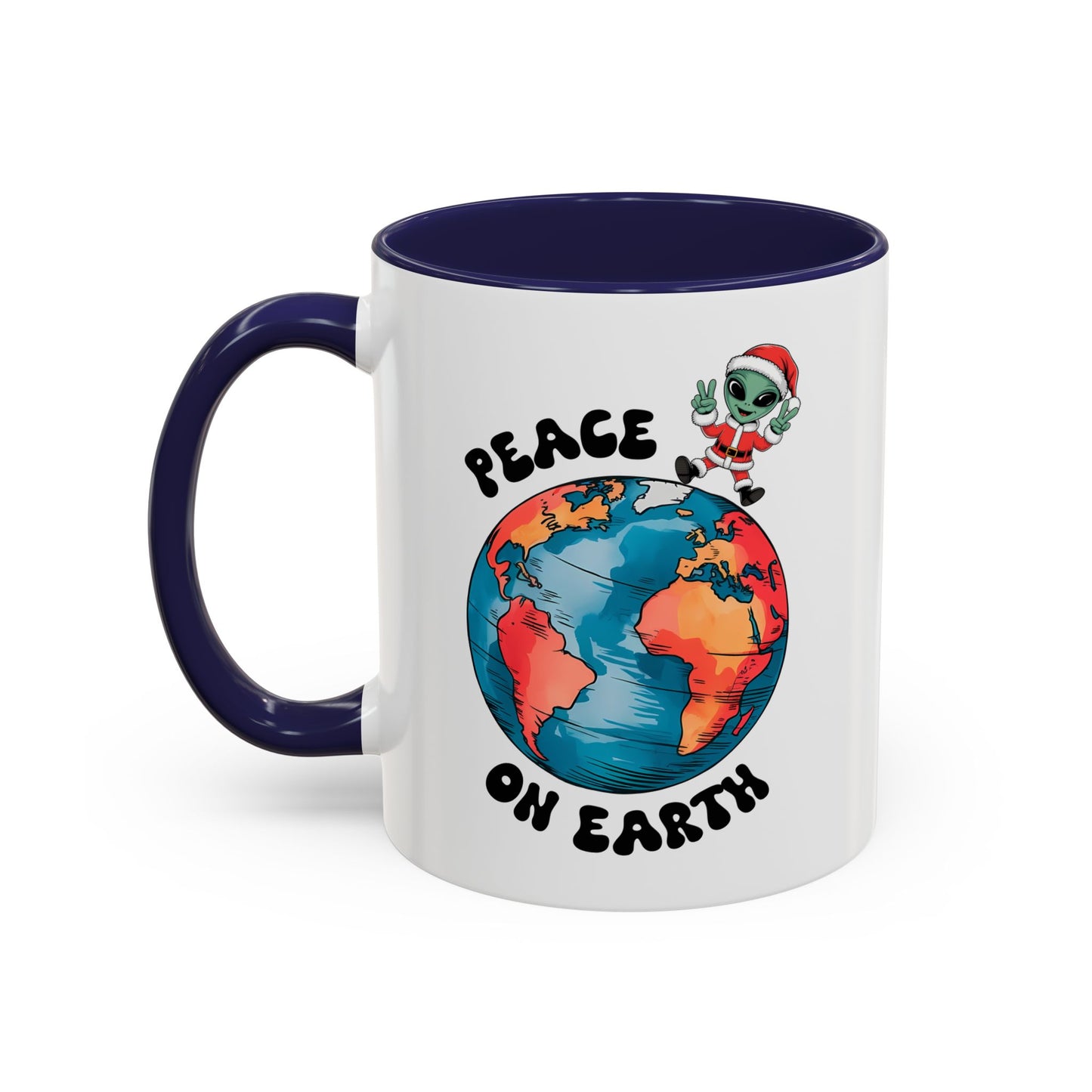 Alien Mug - Peace On Earth