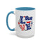 4th of July Mug - Love 4th of July