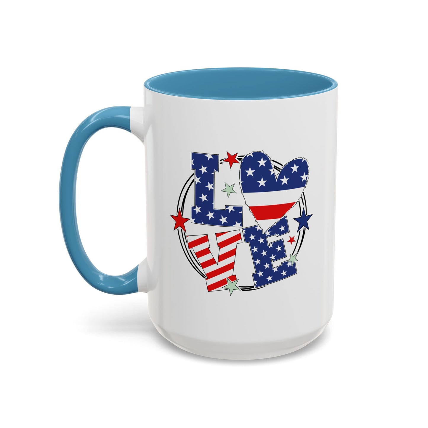4th of July Mug - Love 4th of July