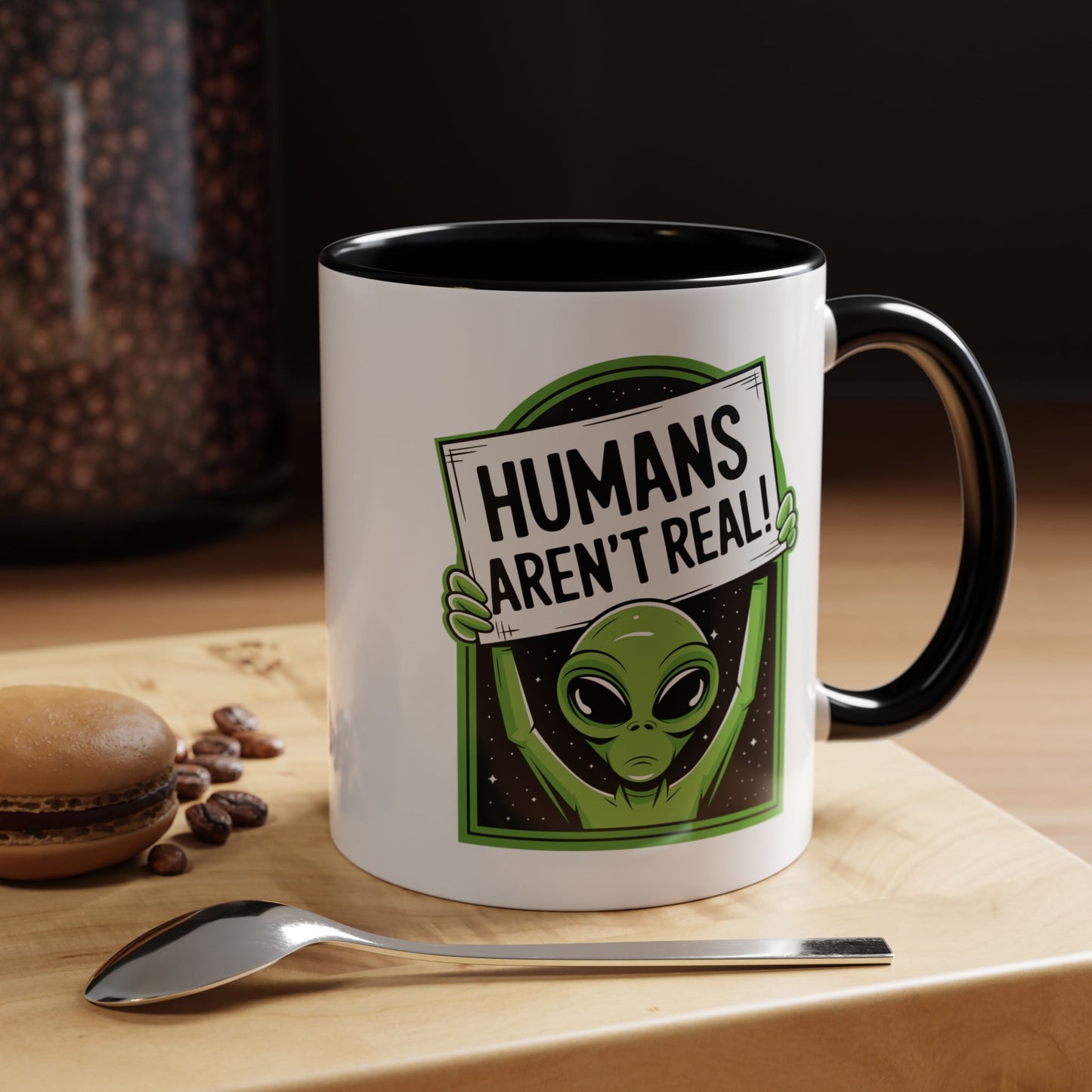 Alien Mug - Humans Aren't Real