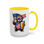 4th of July Mug - Merica Sloth