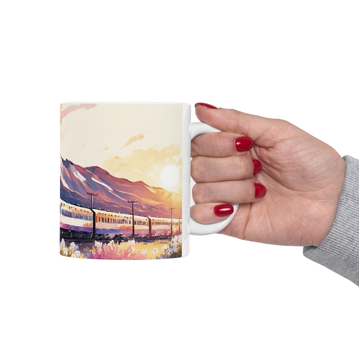 Adventure Mug - Train Journey 2