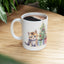 Christmas Mug - Three Kittens Christmas Tree