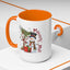 Christmas Mug - Merry Xmas Snowman Tree Present