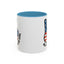 4th of July Mug - All American Girl Peace Sign