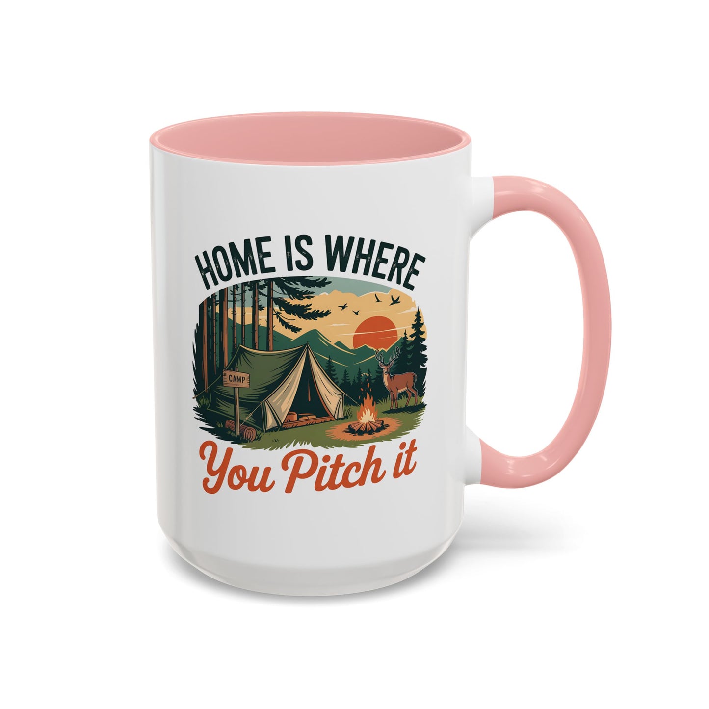 Adventure Mug - Home Is Where You Pitch It