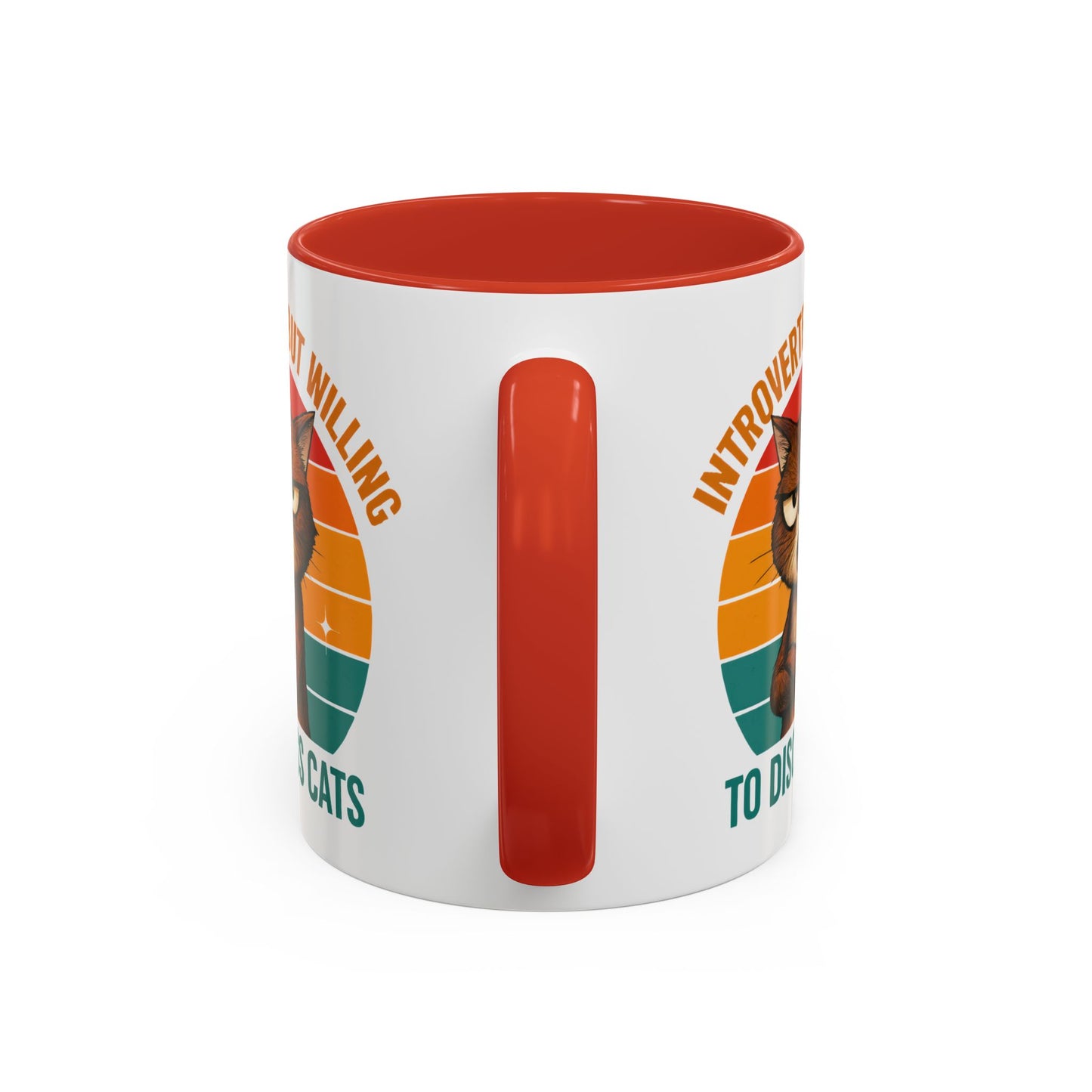 Animal Mug - Introverted But Willing To Discuss Cats
