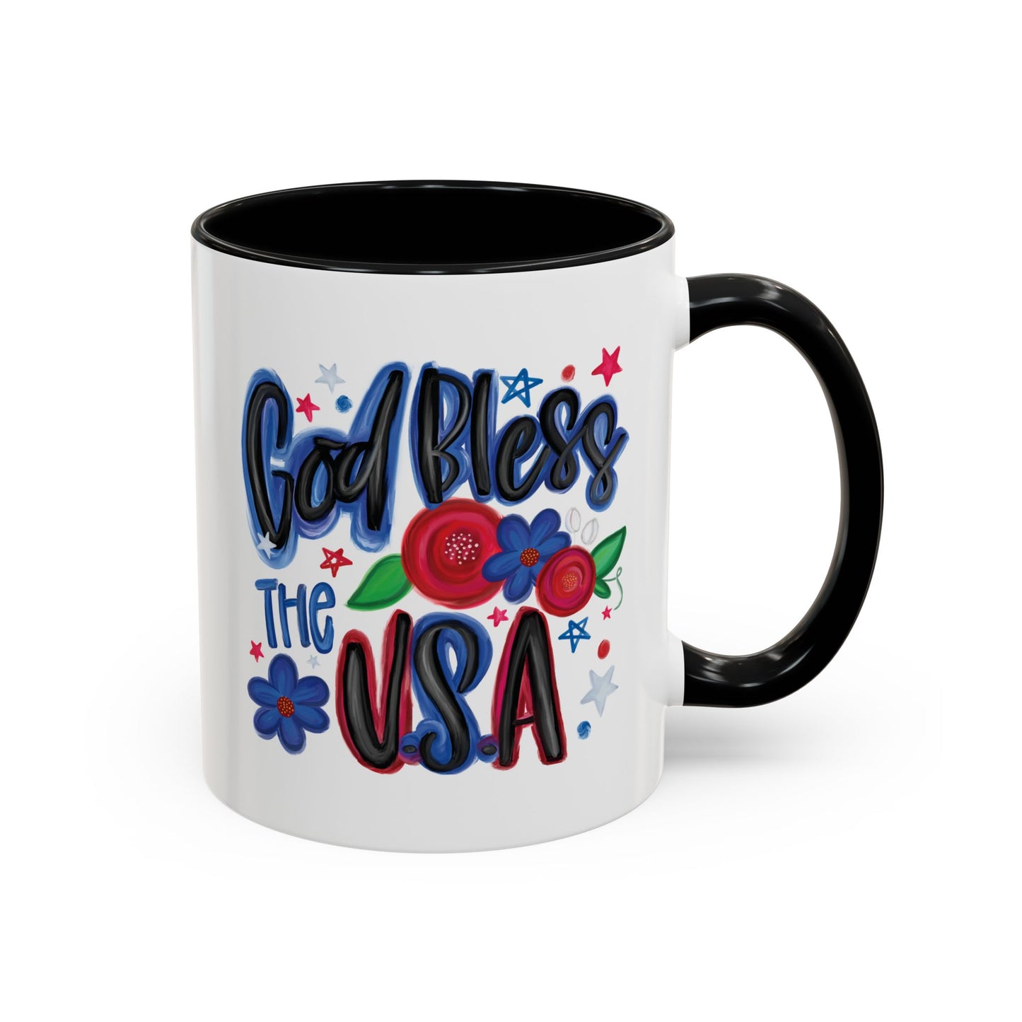 Religious Mug - God Bless Graffiti