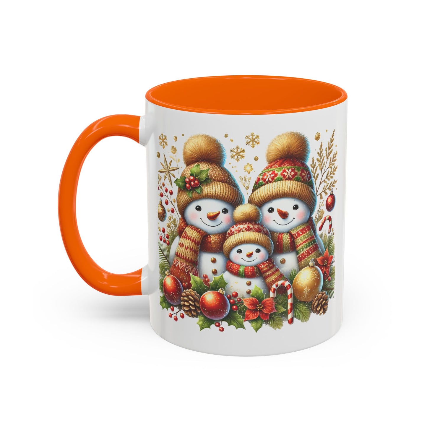 Christmas Mug - Gingerbread Snowman Family 3