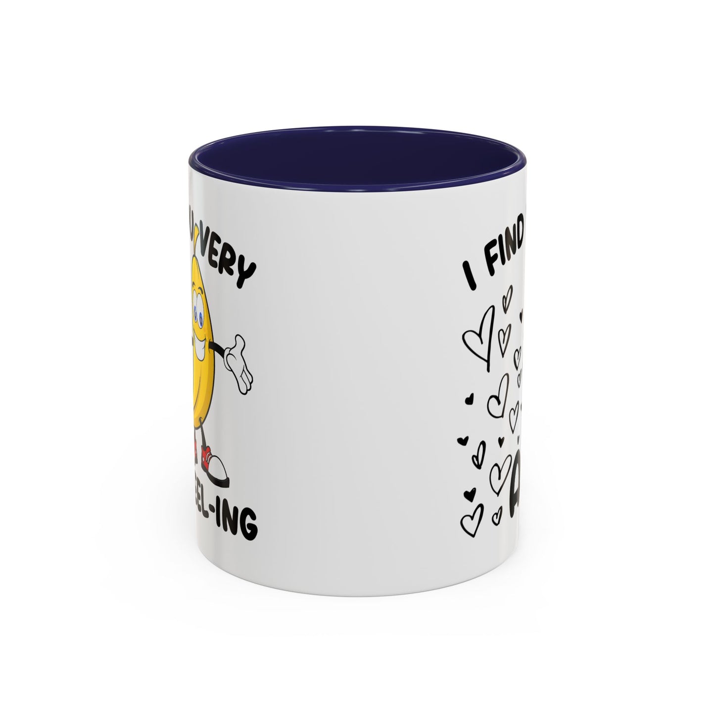 Adult Mug - I Find You Very A-Peel-Ing