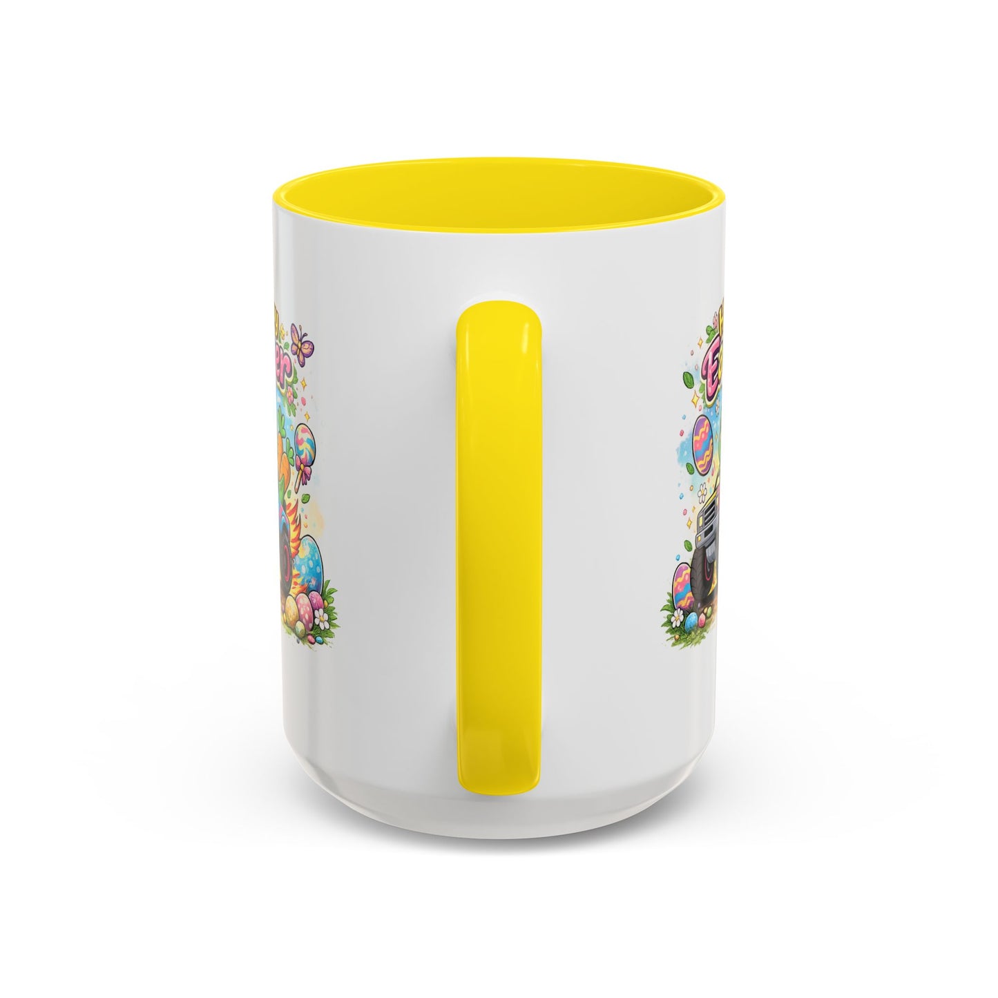 Easter Mug - Dinosaur Monster Truck