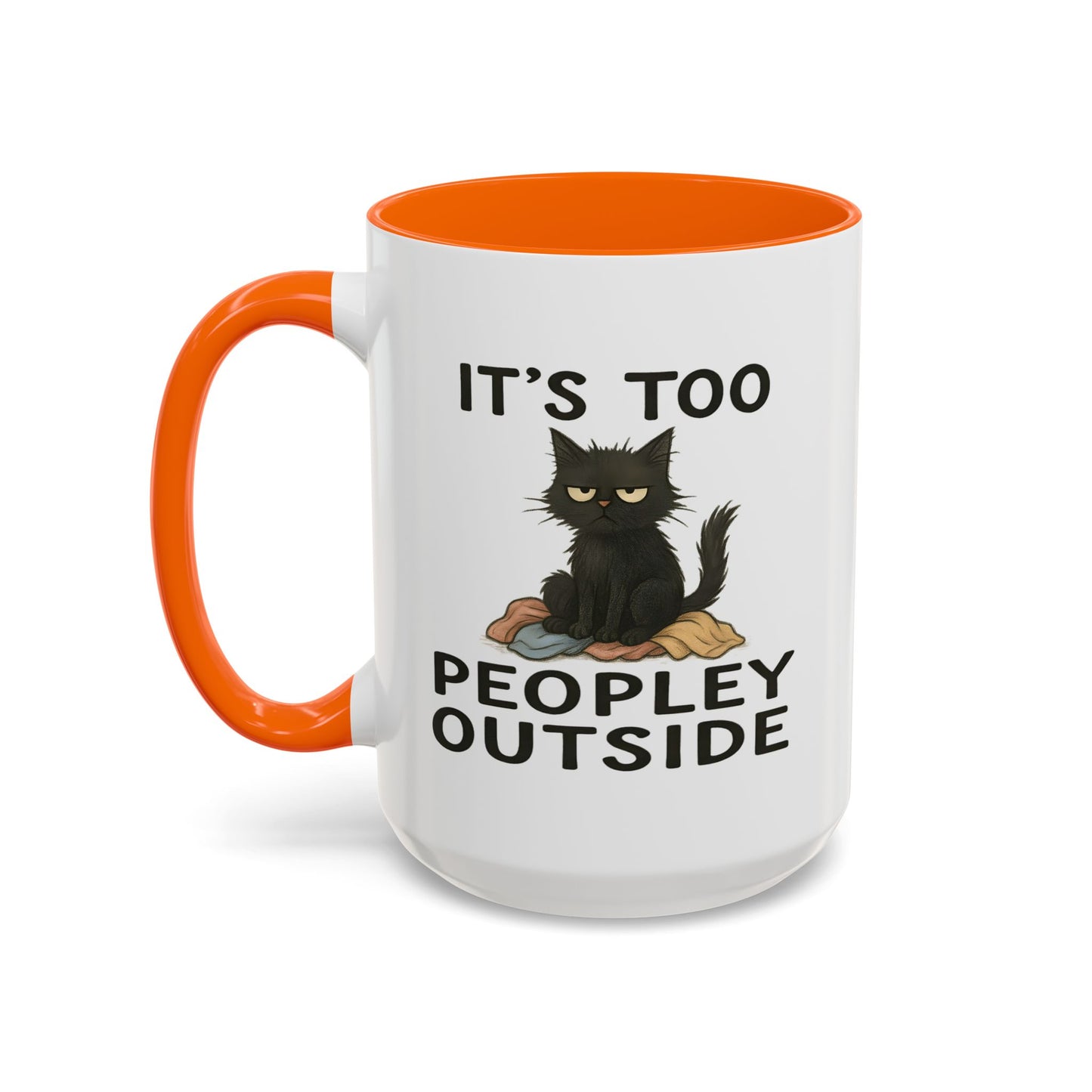 Animal Mug - It's Too Peopley Outside