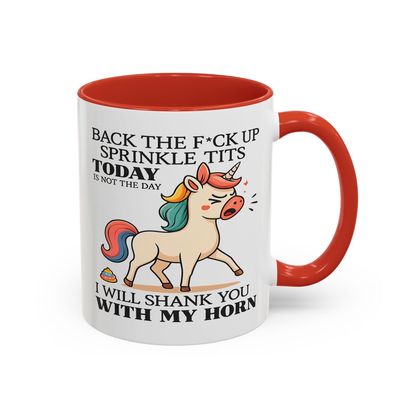 Adult Mug - Back The F*ck Up Sprinkle Tits