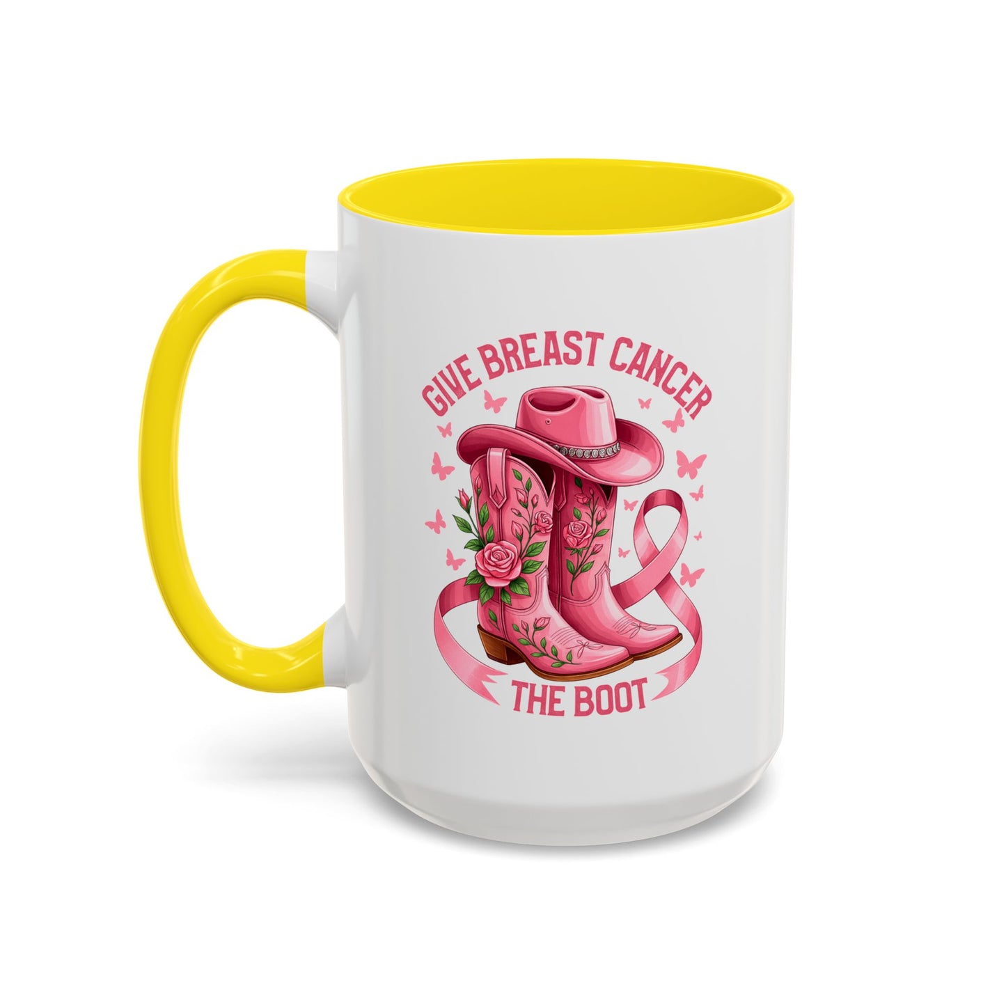 Support Mug - Give Cancer The Boot