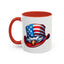 4th of July Mug - Bald Eagle American Hat