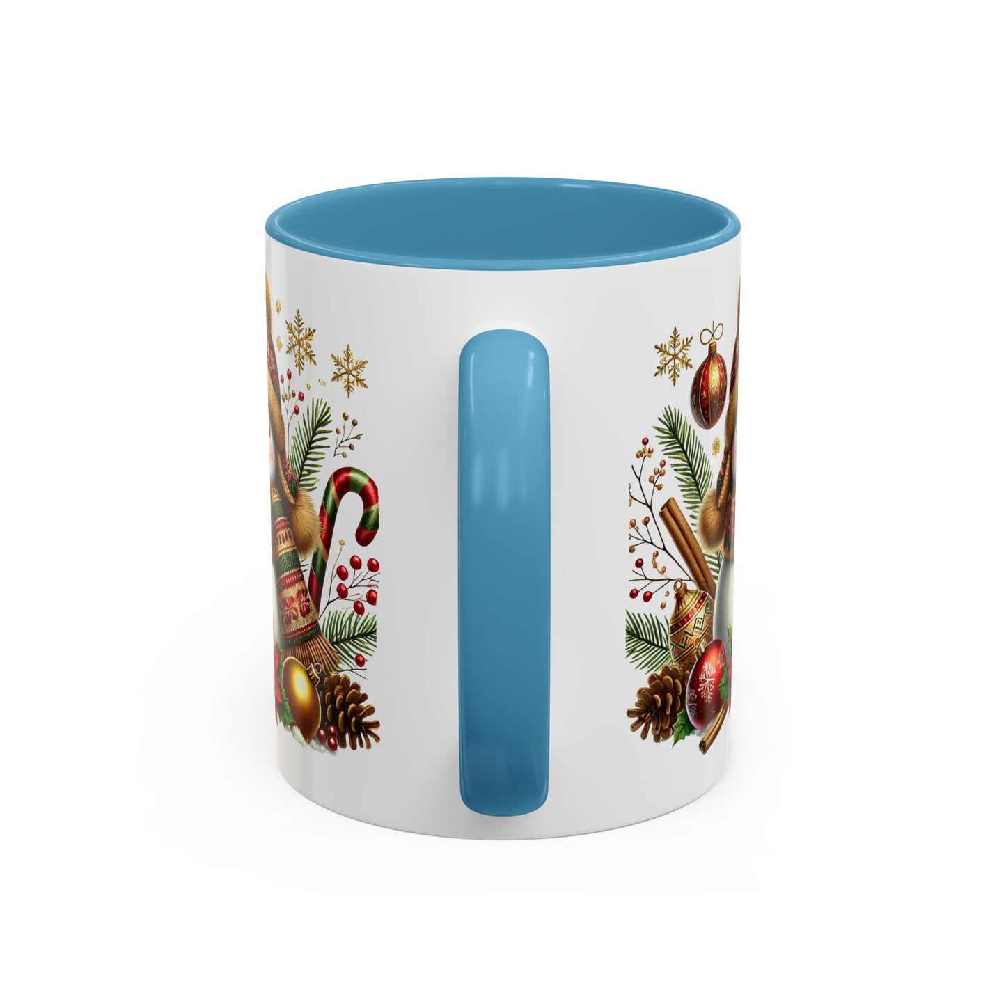 Christmas Mug - Gold Snowman