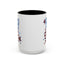 4th of July Mug - America Peace Sign