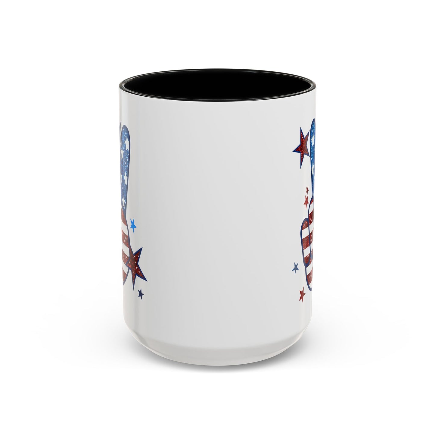4th of July Mug - America Peace Sign