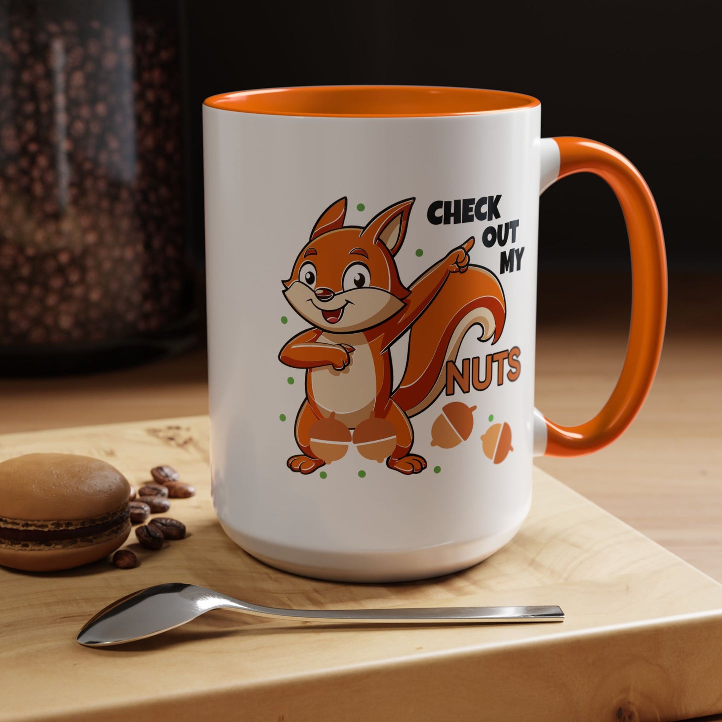 Humor Mug - Check Out My Nuts