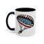 4th of July Mug - Airborne Soldier Parachute Flag