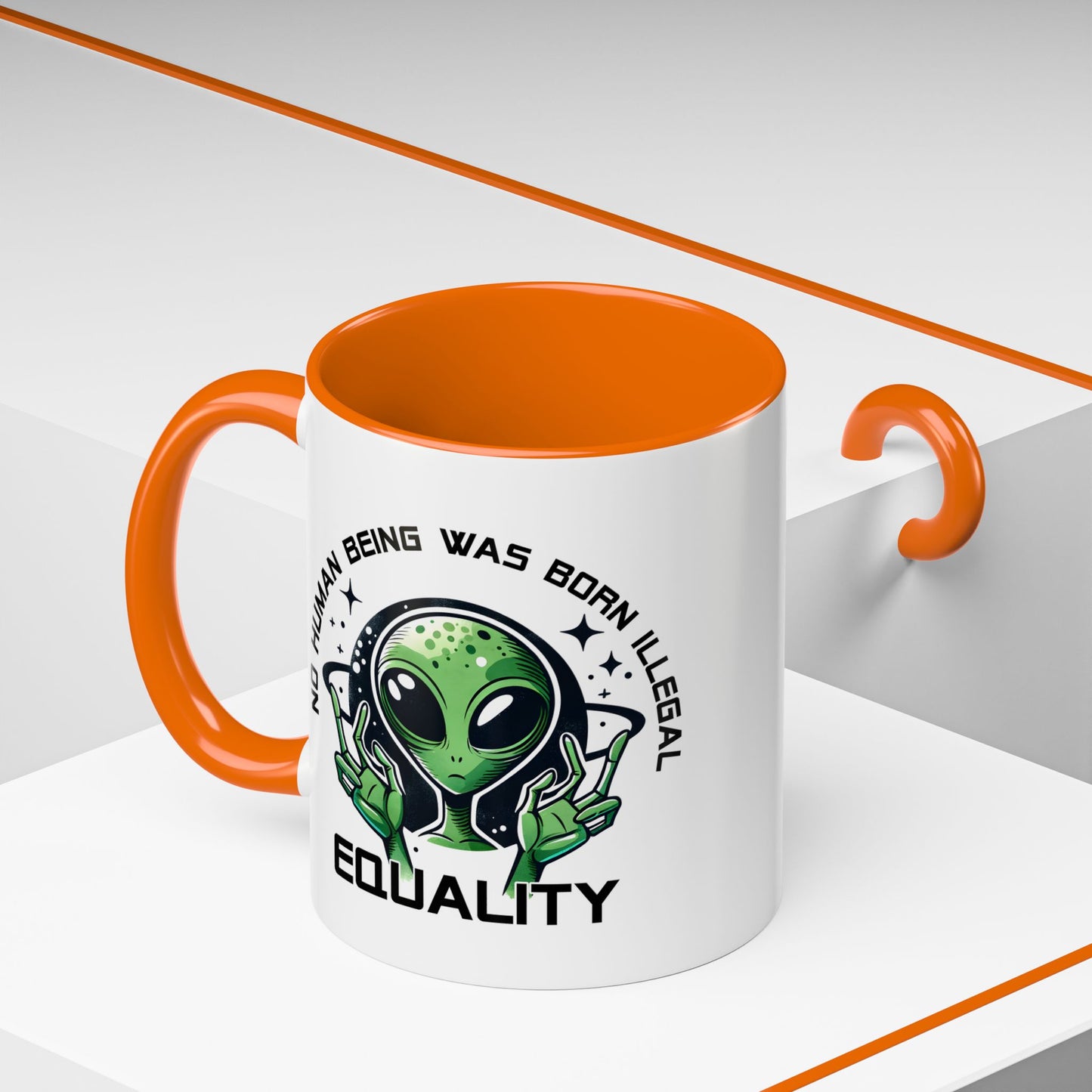 Alien Mug - No Human Being