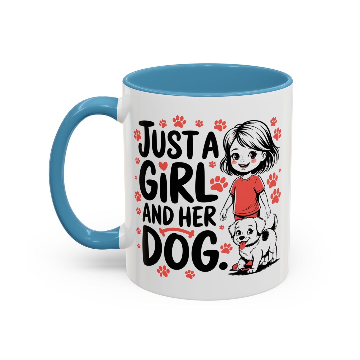 Animal Mug - Just a Girl and Her Dog