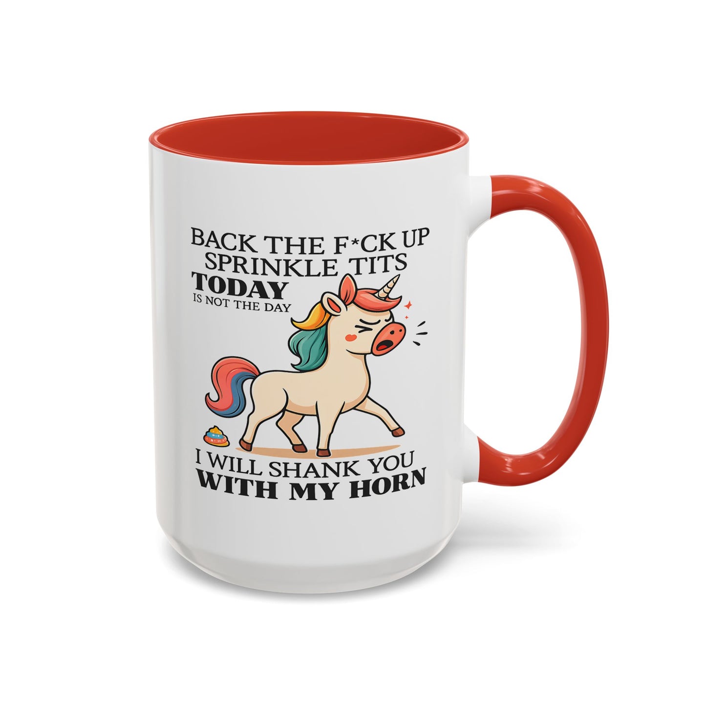 Adult Mug - Back The F*ck Up Sprinkle Tits