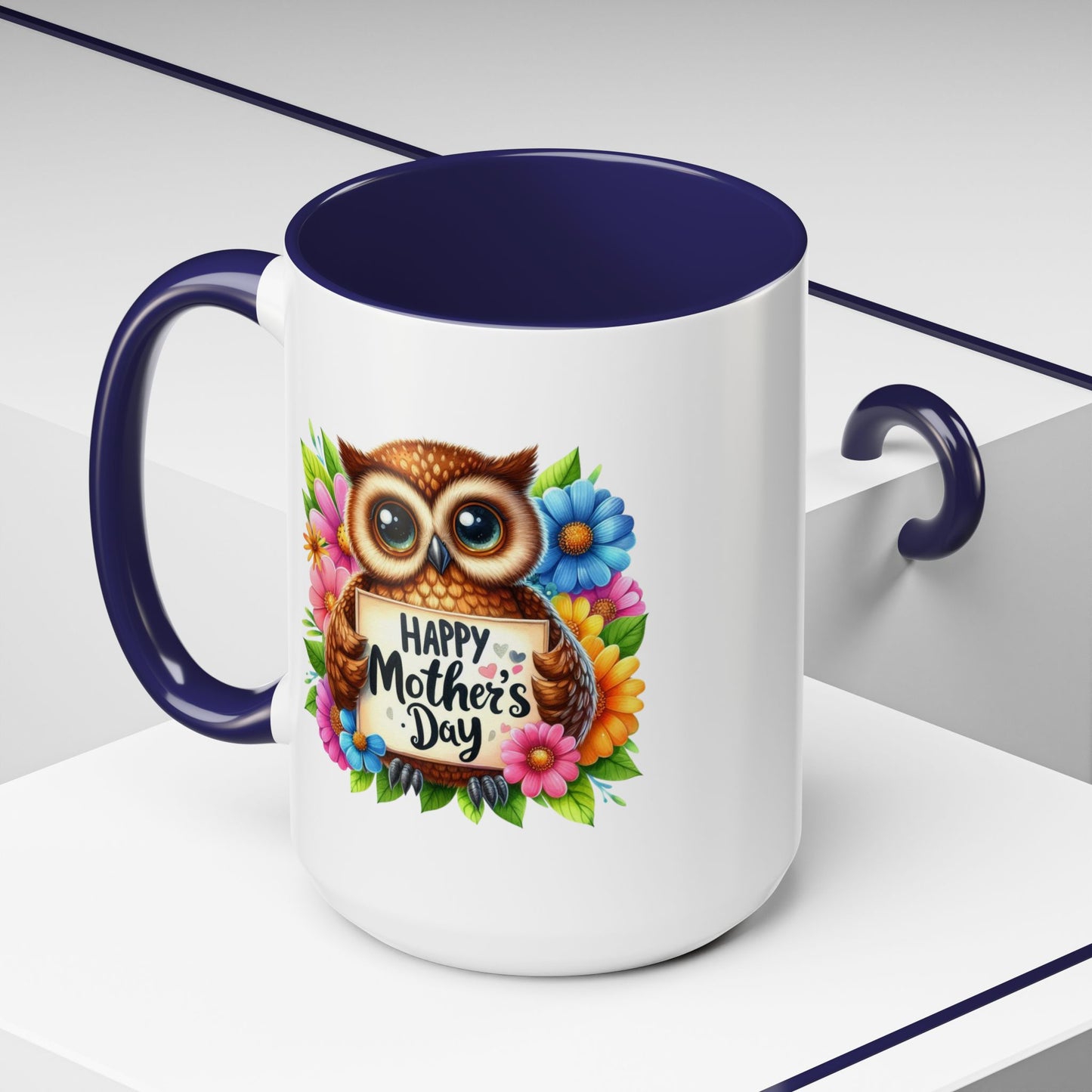 Mother's Day Mug - Happy Mother's Day Owl