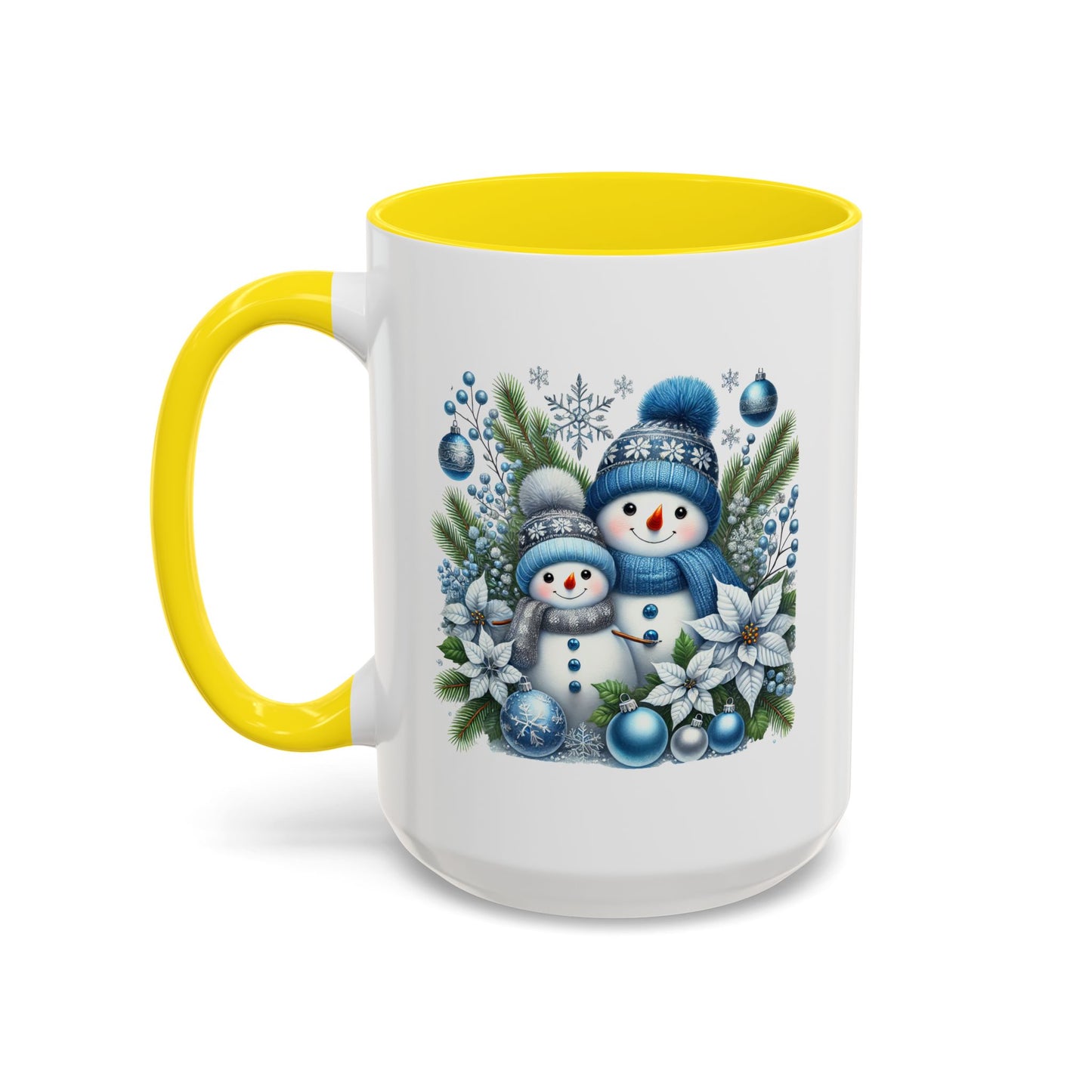 Christmas Mug - Blue Snowman Child