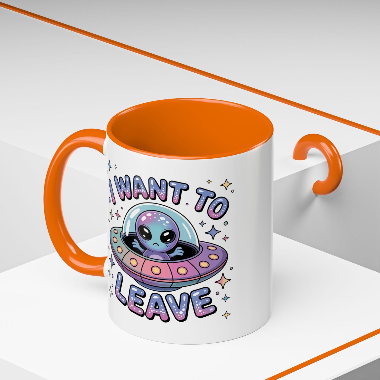 Alien Mug - I Want To Leave
