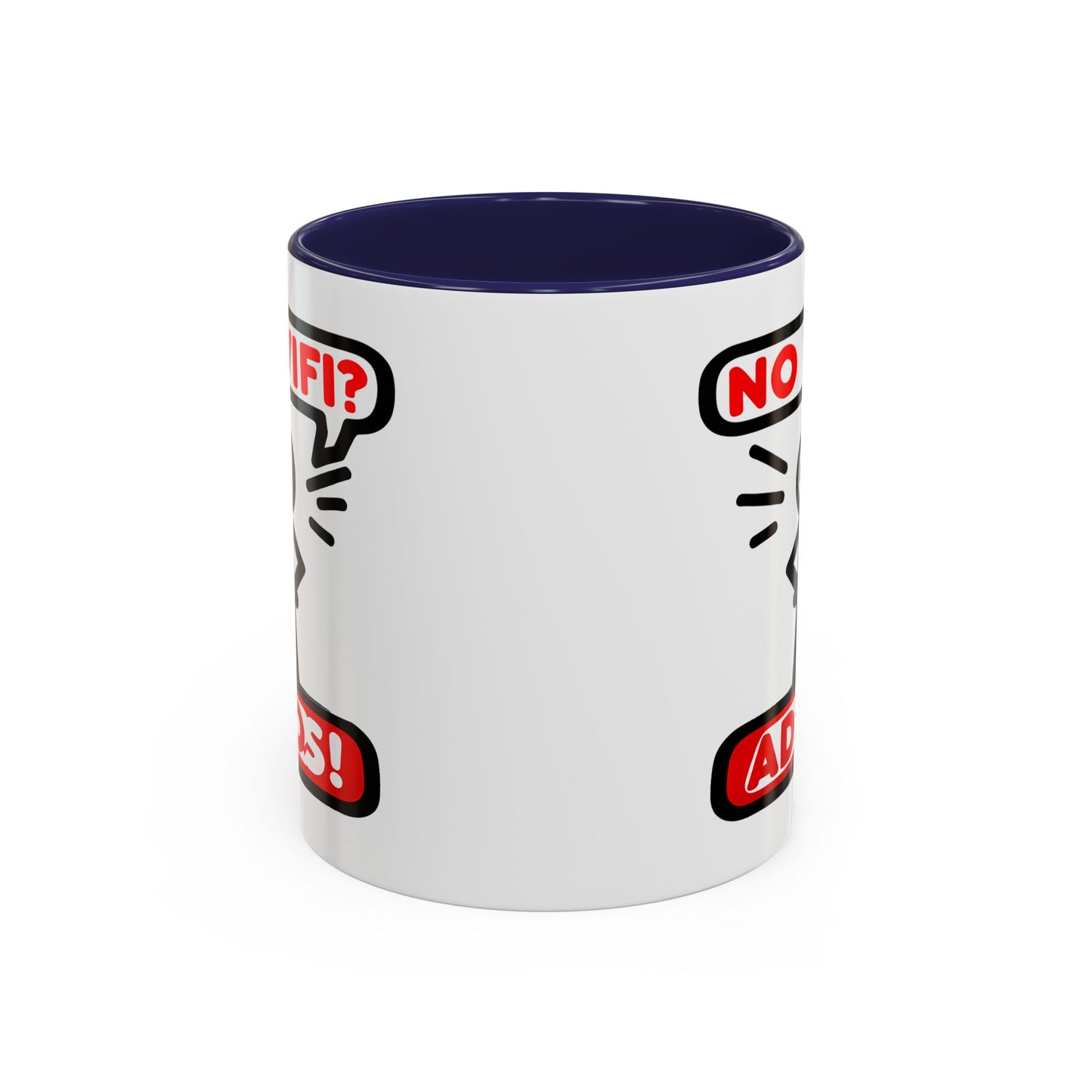 Humor Mug - No Wifi? Adios!