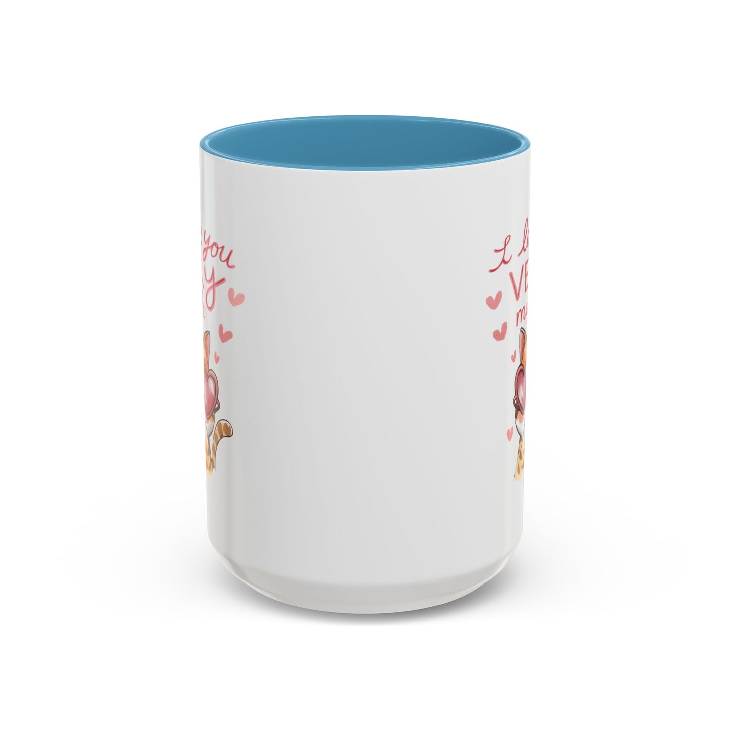 Anniversary Mug - I love You Very Much Cat