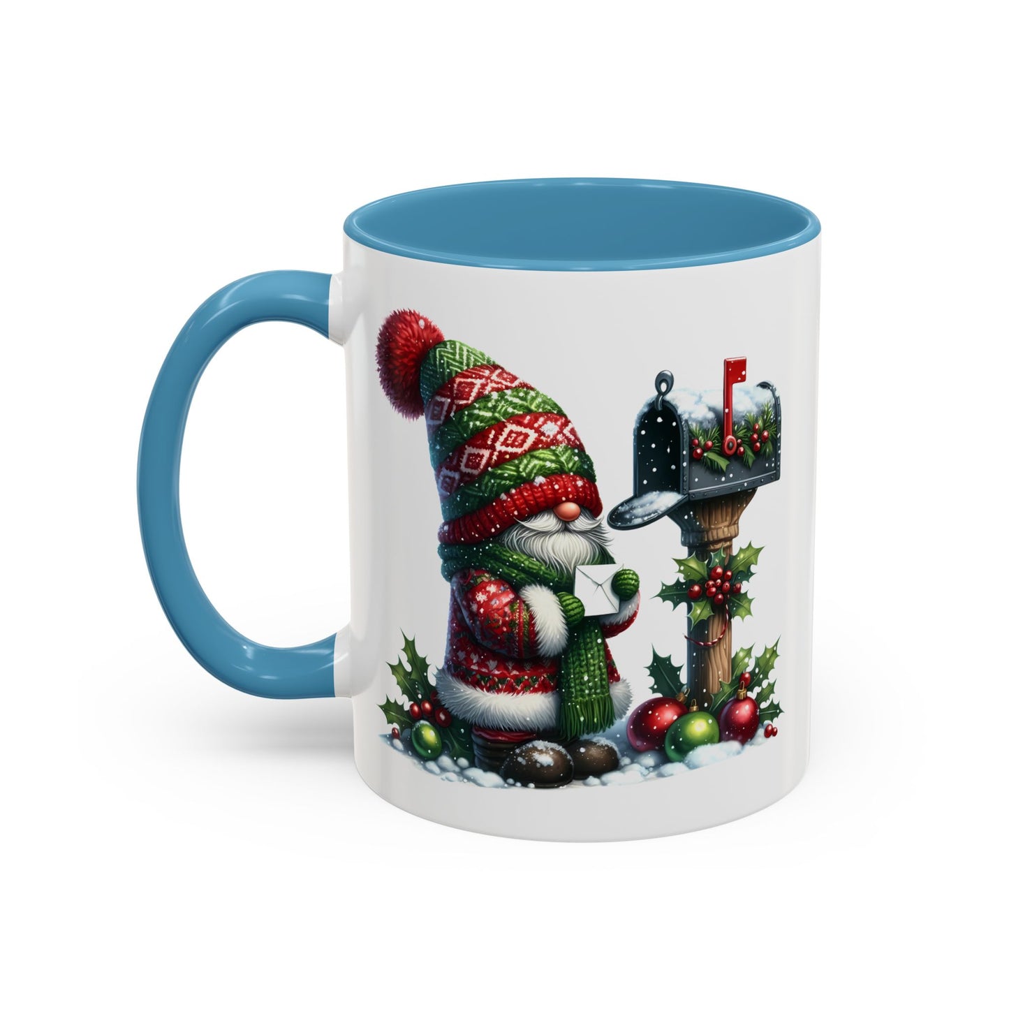 Christmas Mug - Gnome and Mail
