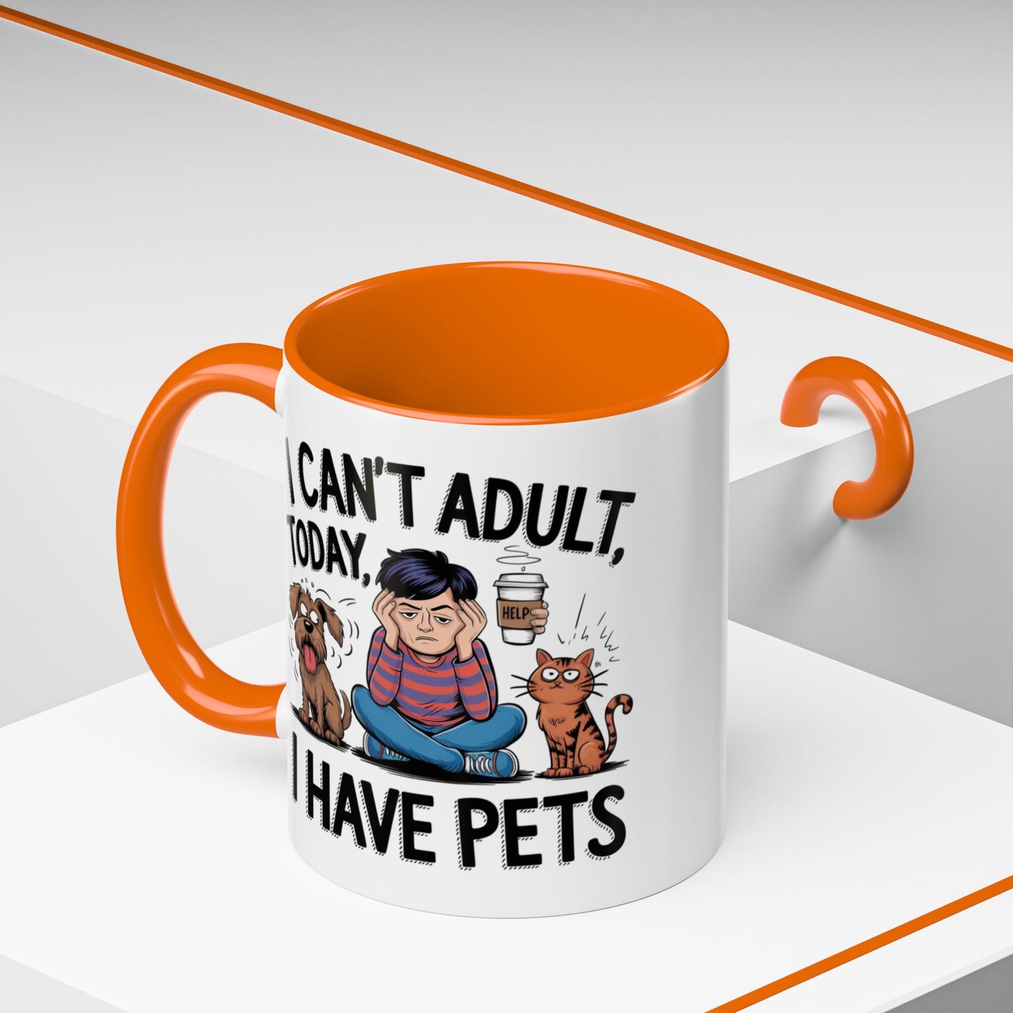 Animal Mug - I Can't Adult Today