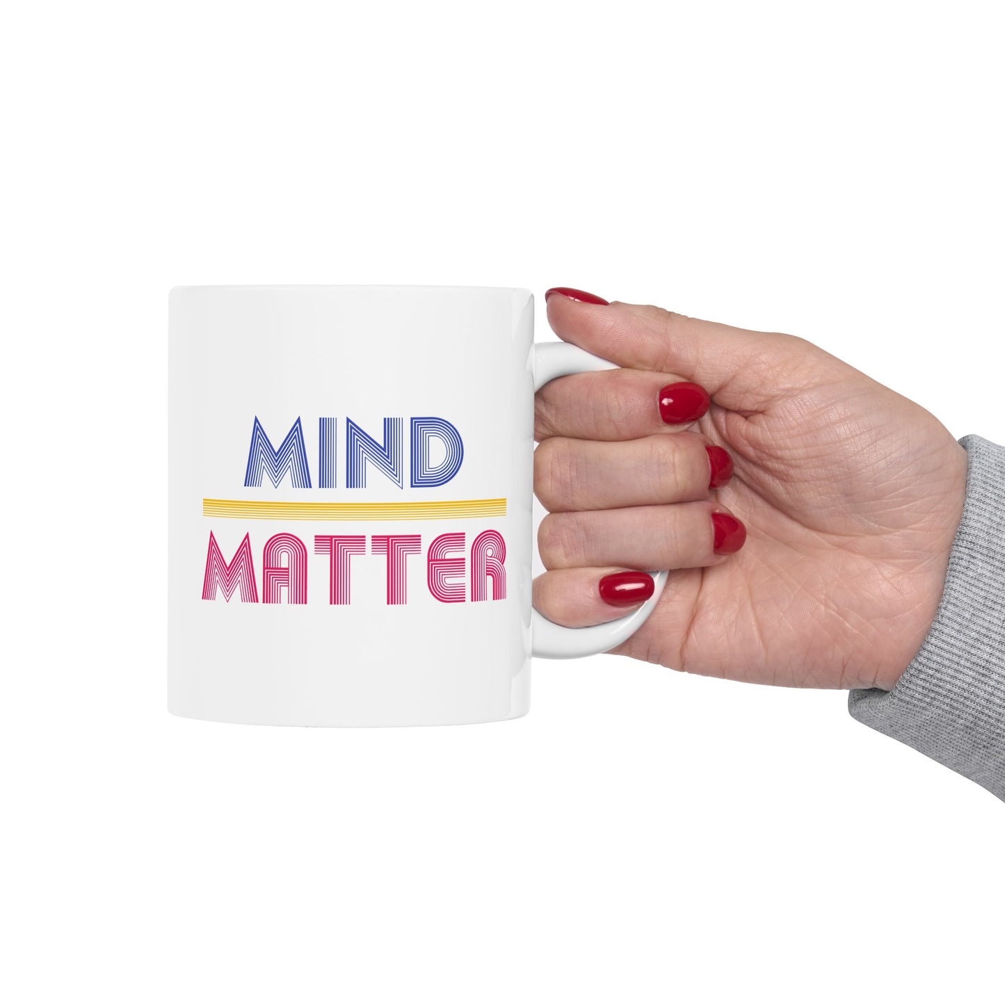 Wellness Mug - Mind Over Matter Retro