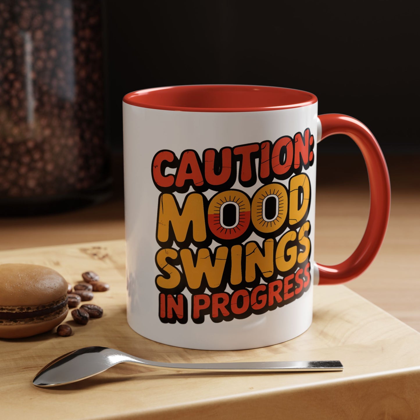 Humor Mug - Caution Mood Swings in Progress