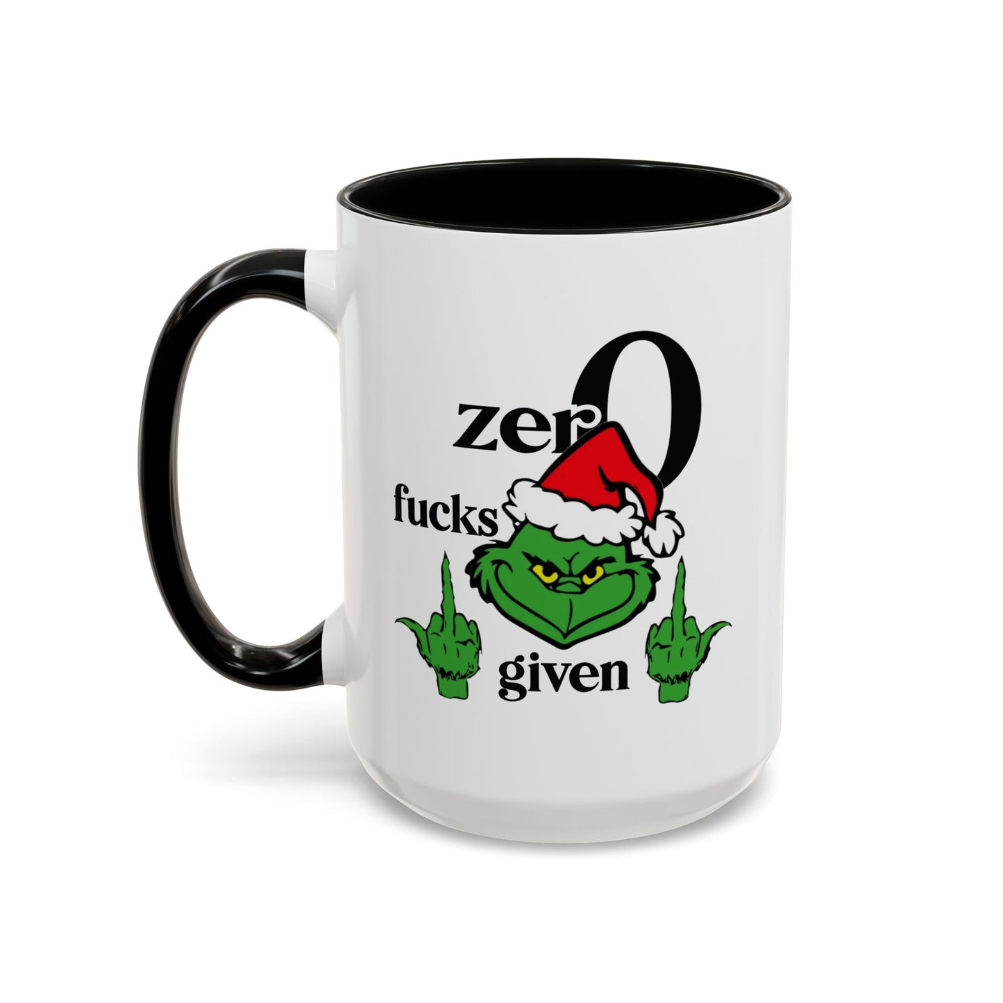 Adult Mug - Zero Fucks Given Grinch