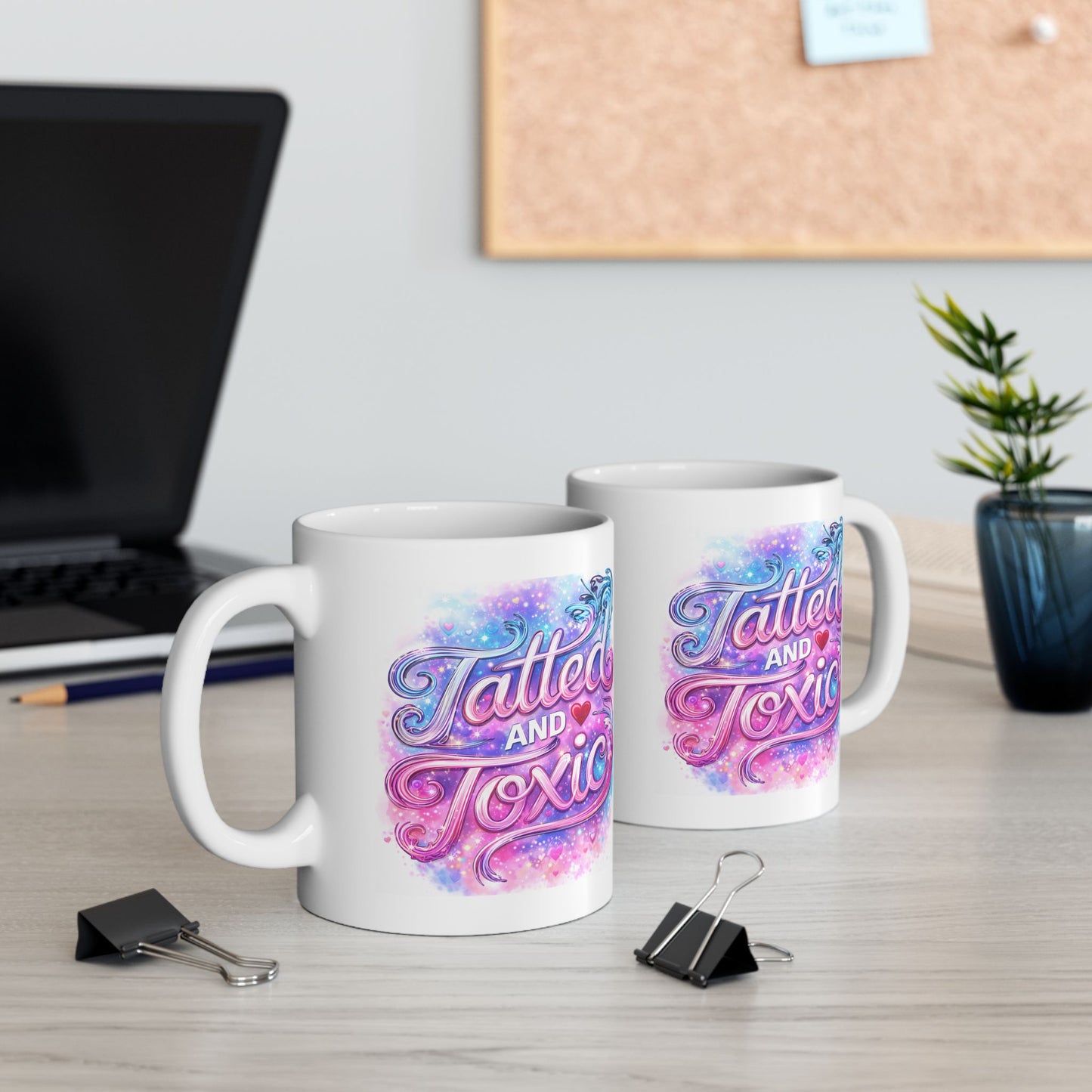 Adult Mug - Tatted and Toxic
